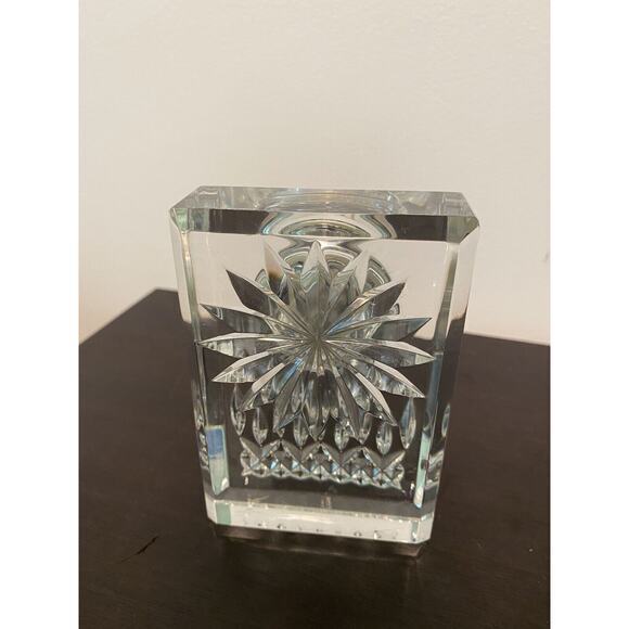 Waterford Lismore Crystal 4.25” Tall Clock - Picture 2 of 3
